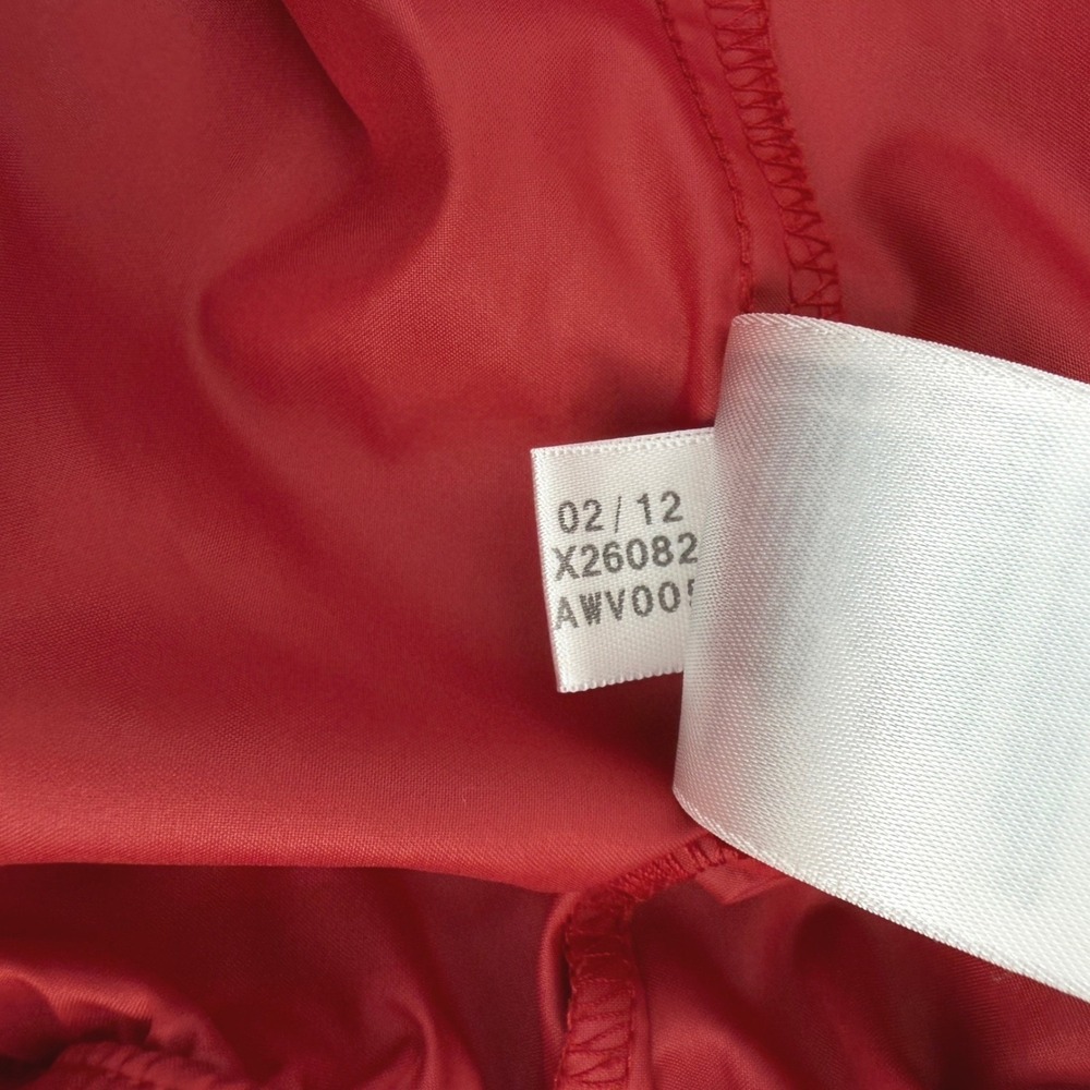 Adidas Golf Windshirt Jacket Mens XL Red 1/4 Zip Pockets Short Sleeve Waterford - Picture 12 of 13